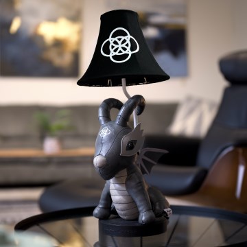 Happy Lamps - Lampe de table enfant BLACK DRAGOON LED/5,4W/230V dragon