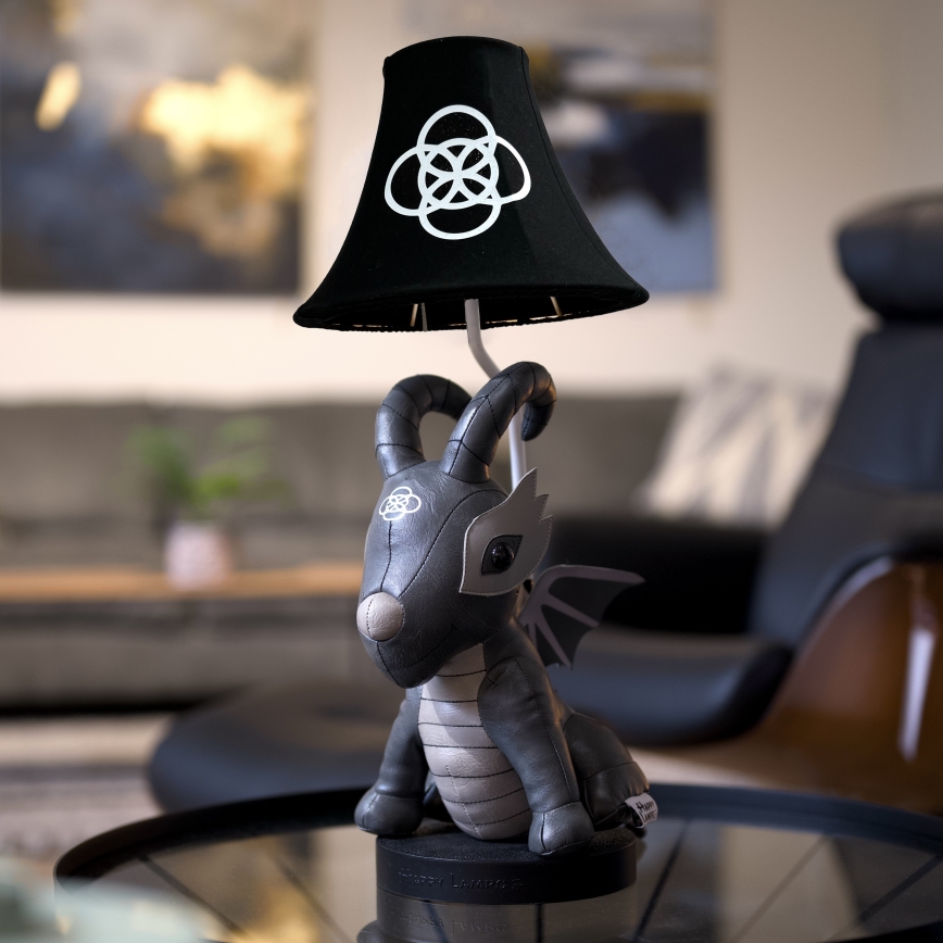 Happy Lamps - Lampe de table enfant BLACK DRAGOON LED/5,4W/230V dragon
