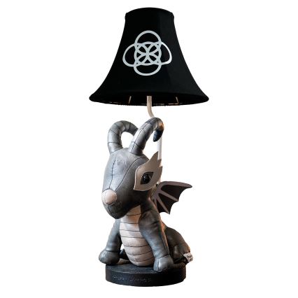 Happy Lamps - Lampe de table enfant BLACK DRAGOON LED/5,4W/230V dragon