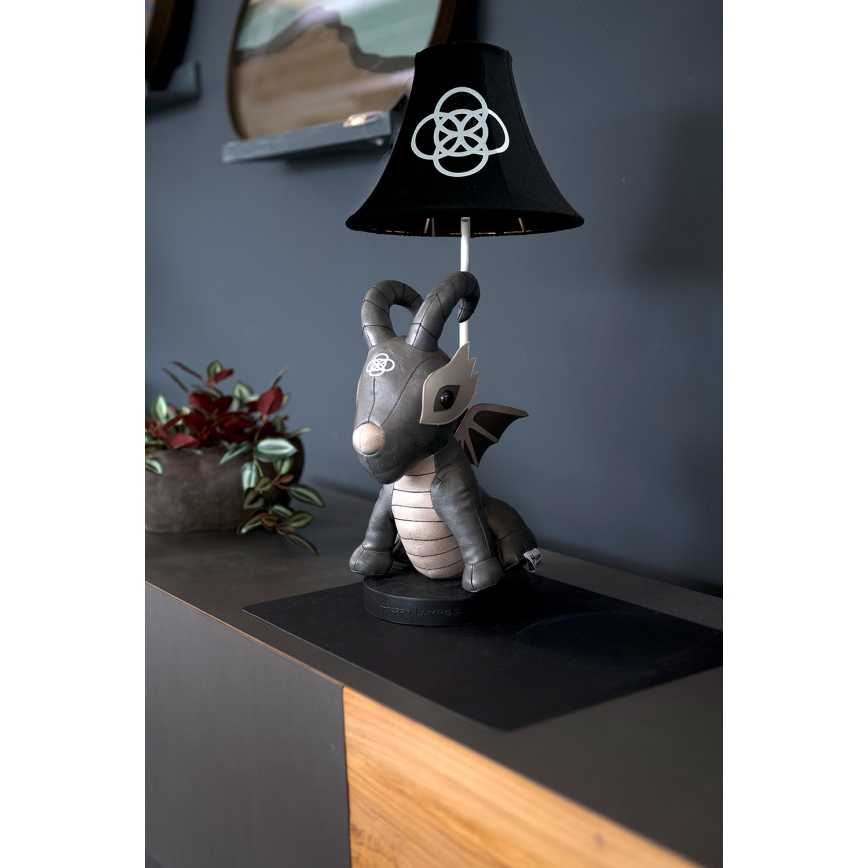 Happy Lamps - Lampe de table enfant BLACK DRAGOON LED/5,4W/230V dragon