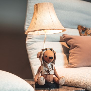 Happy Lamps - Lampe de table enfant CHARLES LED/5,4W/230V ours