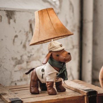 Happy Lamps - Lampe de table enfant SPIKE LED/5,4W/230V chien de chasse