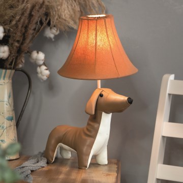 Happy Lamps - Lampe de table enfant WALDI LED/5,4W/230V teckel