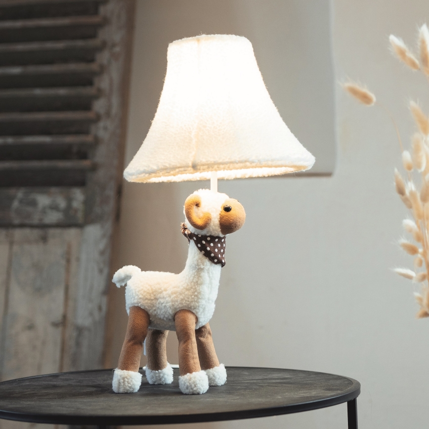 Happy Lamps - Lampe de table enfant WOLLE LED/5,4W/230V mouton