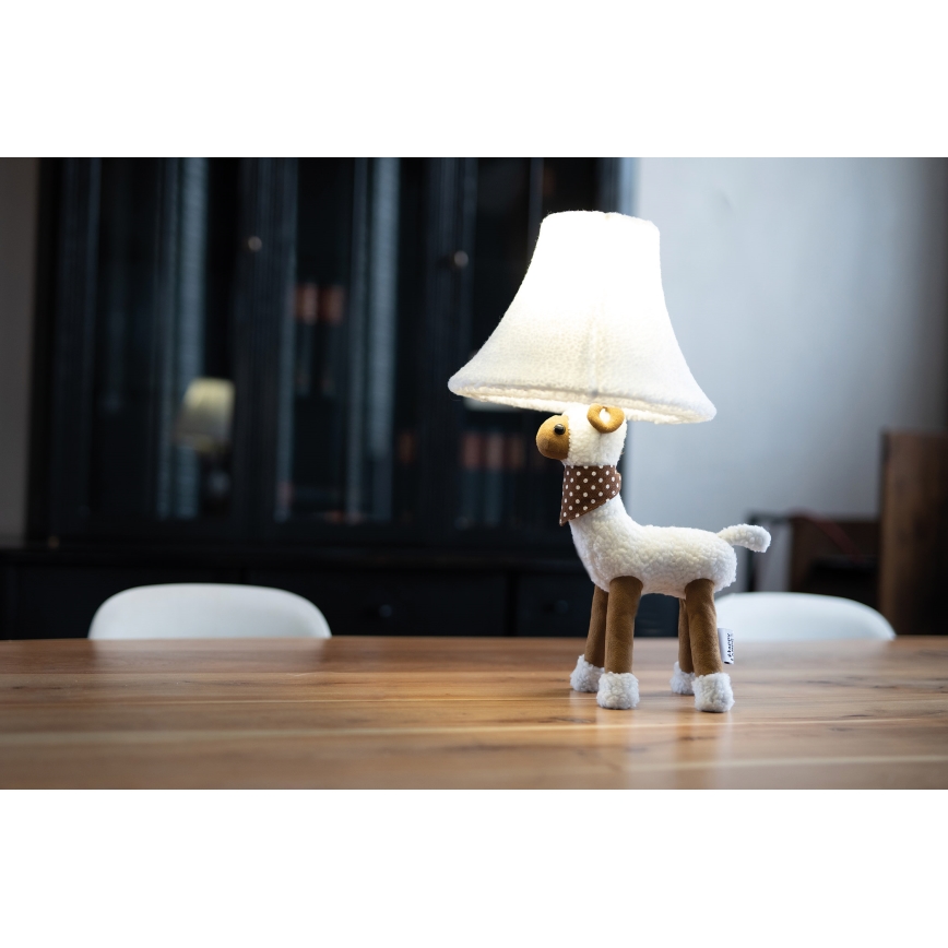 Happy Lamps - Lampe de table enfant WOLLE LED/5,4W/230V mouton