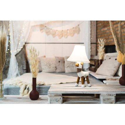 Happy Lamps - Lampe de table enfant WOLLE LED/5,4W/230V mouton