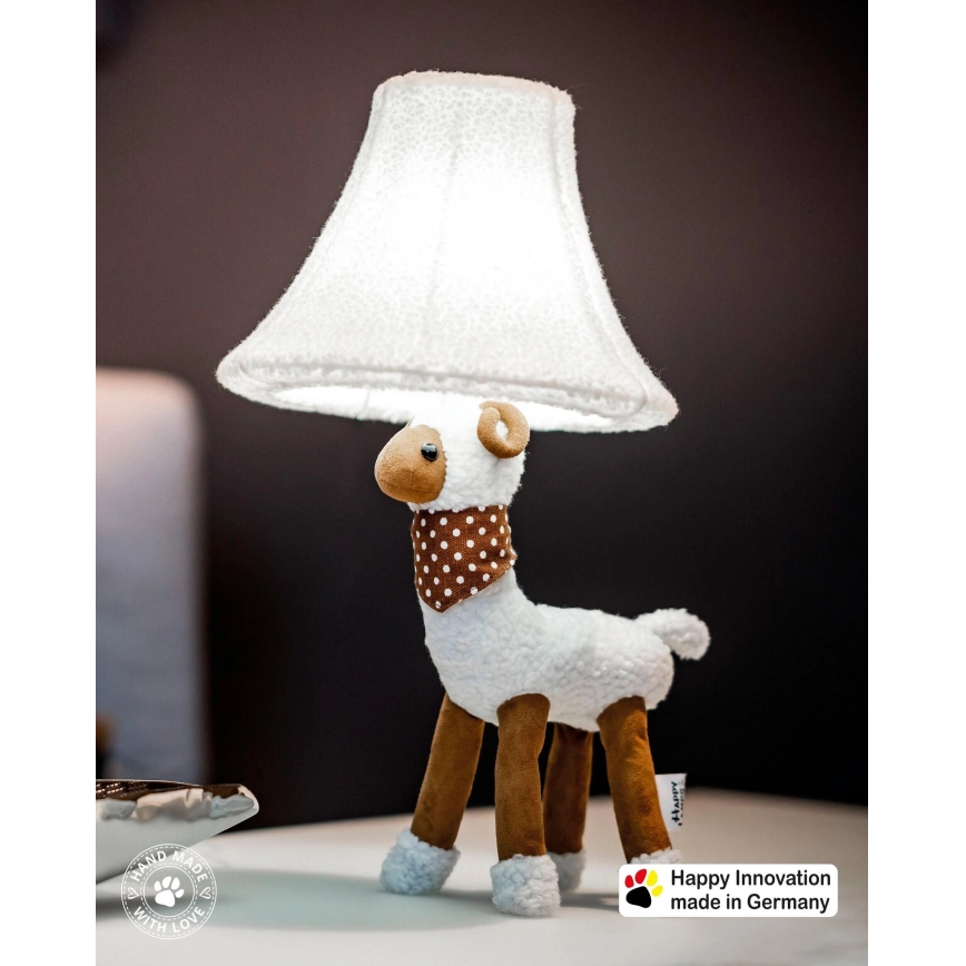 Happy Lamps - Lampe de table enfant WOLLE LED/5,4W/230V mouton