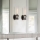 Hinkley - Applique da bagno ELLISON 2xE27/40W/230V IP44 nero