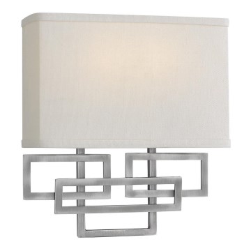 Hinkley - Applique LANZA 2xE14/60W/230V cromo opaco