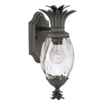 Hinkley - Applique murale extérieure PLANTATION 1xE27/40W/230V IP44 noir