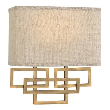 Hinkley - Applique murale LANZA, 2 x E14 (40 W), 230 V, finition bronze