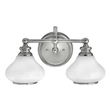 Hinkley - Applique murale salle de bain LED AINSLEY 2xG9/3W/230V IP44 chrome mat