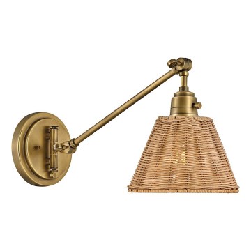 Hinkley - Faretto da parete ARTI 1xE27/60W/230V oro/marrone