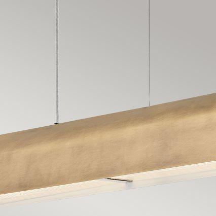 Hinkley - LED-Pendelleuchte ARCO mit Kabelaufhängung LED/43W/230V 3000K goldfarben