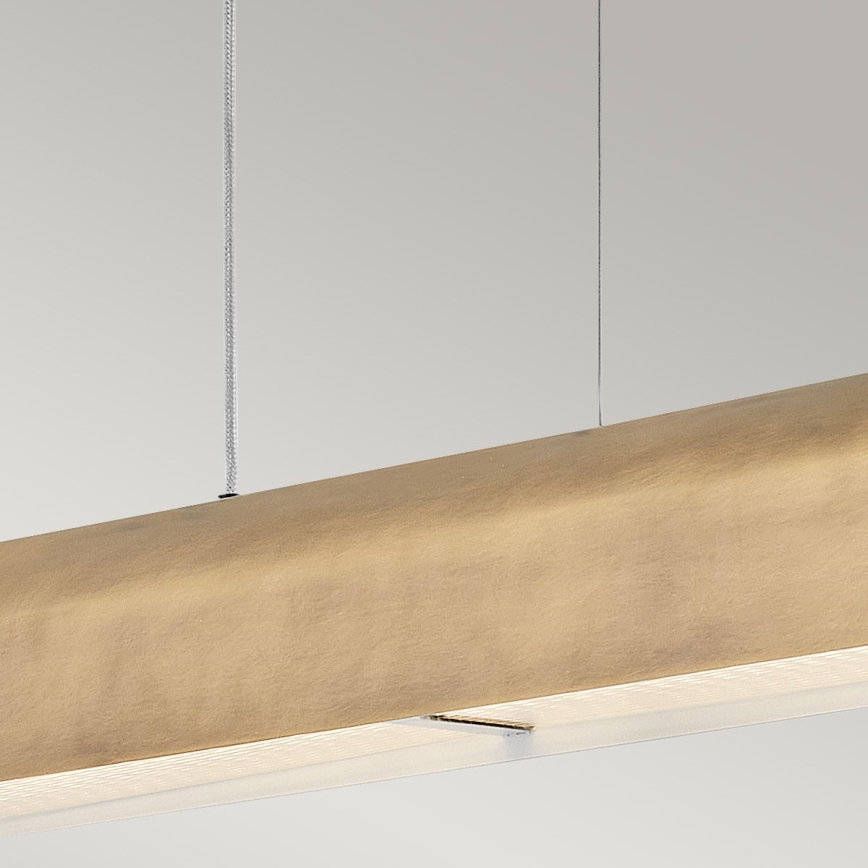 Hinkley - LED-Pendelleuchte ARCO mit Kabelaufhängung LED/43W/230V 3000K goldfarben