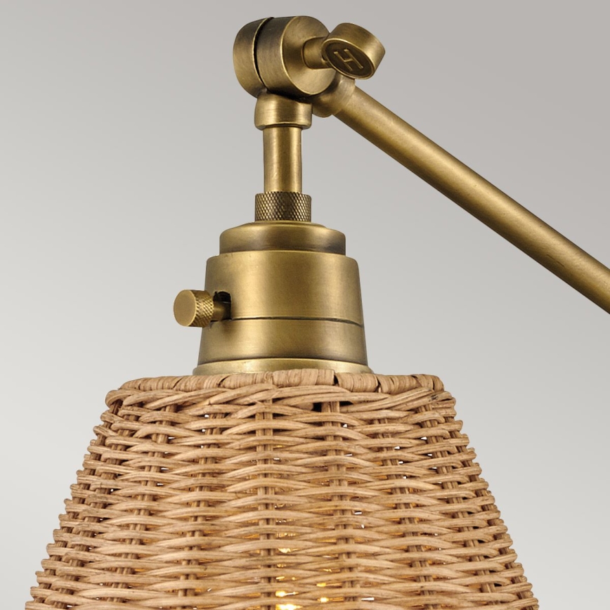 Hinkley - Faretto da parete ARTI 1xE27/60W/230V oro/marrone