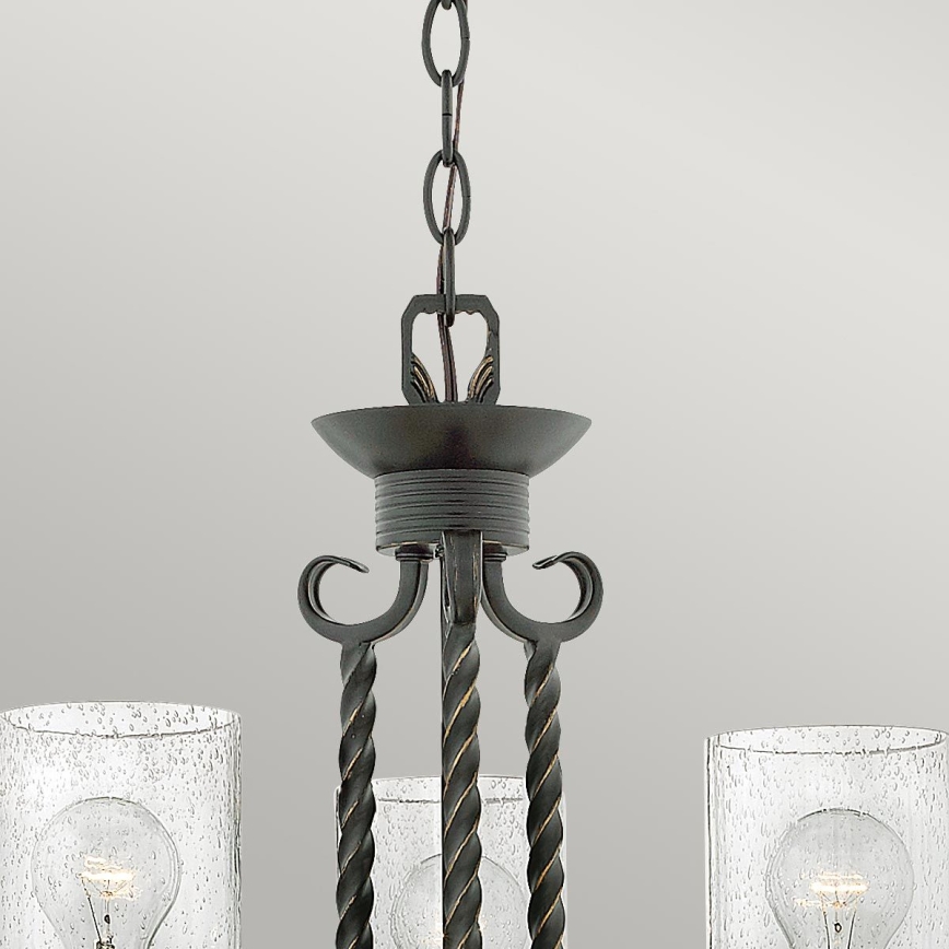 Hinkley - Lampadario a sospensione con catena CASA 3xE27/60W/230V