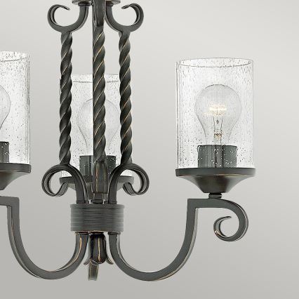 Hinkley - Lampadario a sospensione con catena CASA 3xE27/60W/230V