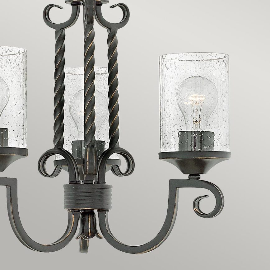 Hinkley - Lampadario a sospensione con catena CASA 3xE27/60W/230V