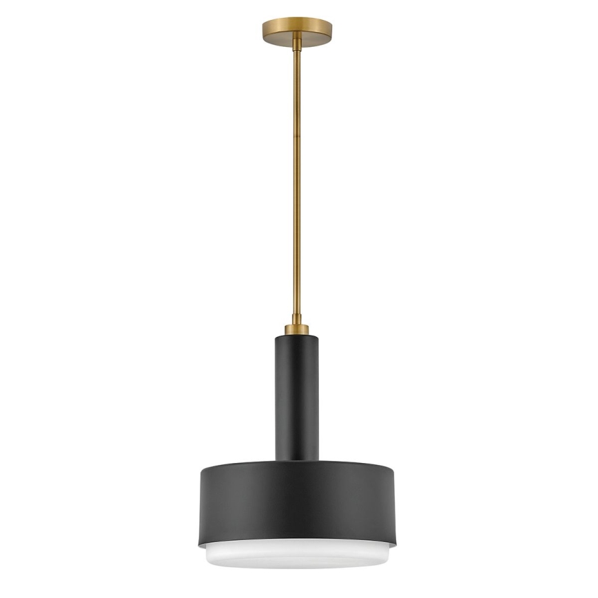 Hinkley - Lampadario su asta CEDRIC 2xE27/60W/230V Ø 33 cm oro/nero