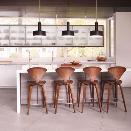 Hinkley - Lampadario su asta CEDRIC 2xE27/60W/230V Ø 33 cm oro/nero