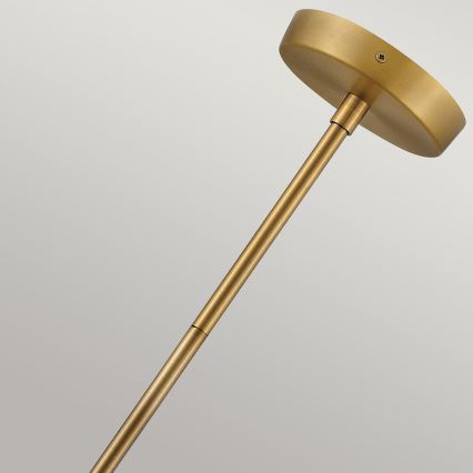 Hinkley - Lampadario a sospensione con supporto rigido CEDRIC 2xE27/60W/230V diametro 33 cm ottone