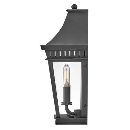 Hinkley - Outdoor-Wandleuchte CHAPEL HILL 2xE14/40W/230V IP44 schwarz