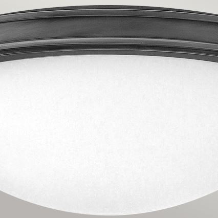 Hinkley - Plafoniera COLLIER 3xE27/40W/230V Ø 48,3 cm nero