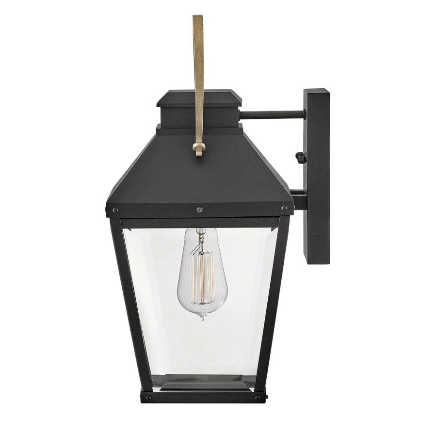 Hinkley - Outdoor-Wandleuchte DAWSON 1xE27/60W/230V IP44 schwarz