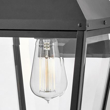 Hinkley - Outdoor-Wandleuchte DAWSON 1xE27/60W/230V IP44 schwarz