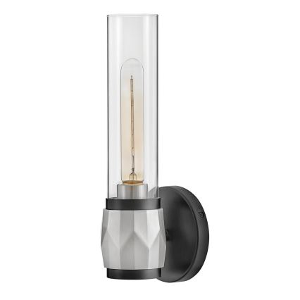 Hinkley - Applique murale pour salle de bains ELLISON, 1 x E27 (max. 40 W), 230 V, IP44, noir