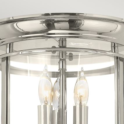 Hinkley - Deckenleuchte GENTRY 3xE14/40W/230V glänzendes Chrom