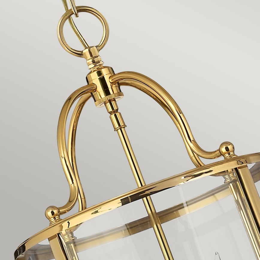 Hinkley - Lampadario a catena GENTRY 4xE14/60W/230V oro