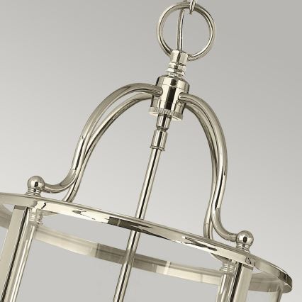 Hinkley - Lustre suspendu sur chaîne GENTRY 4xE14/60W/230V chromé brillant