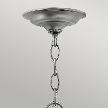Hinkley - Lustre suspendu sur chaîne GENTRY 4xE14/60W/230V chrome mat