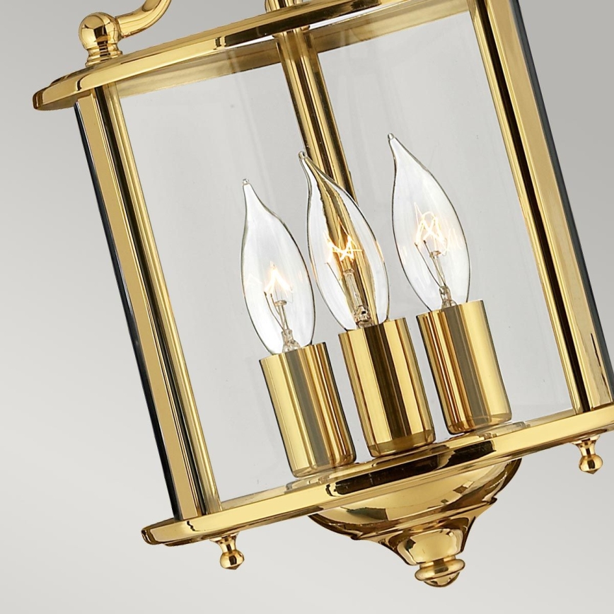 Hinkley - Kronleuchter mit Kette GENTRY 3xE14/60W/230V gold