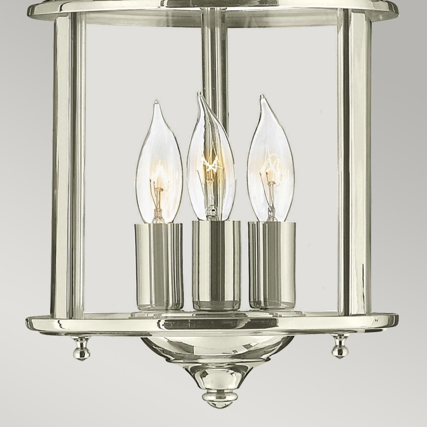 Hinkley - Suspension à chaîne GENTRY 3xE14/60W/230V chromé brillant