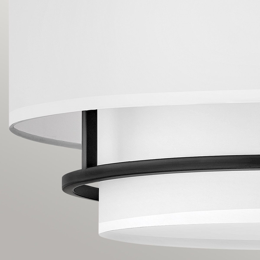 Hinkley - Lampadario a plafone GRAHAM 4xE14/40W/230V nero