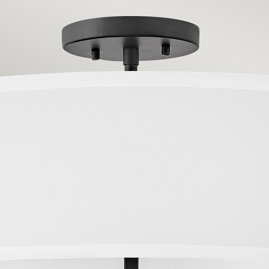 Hinkley - Lampadario a plafone GRAHAM 4xE14/40W/230V nero