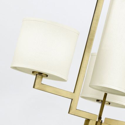 Hinkley - Lampadario a catena HAMPTON 4xE27/60W/230V finitura oro