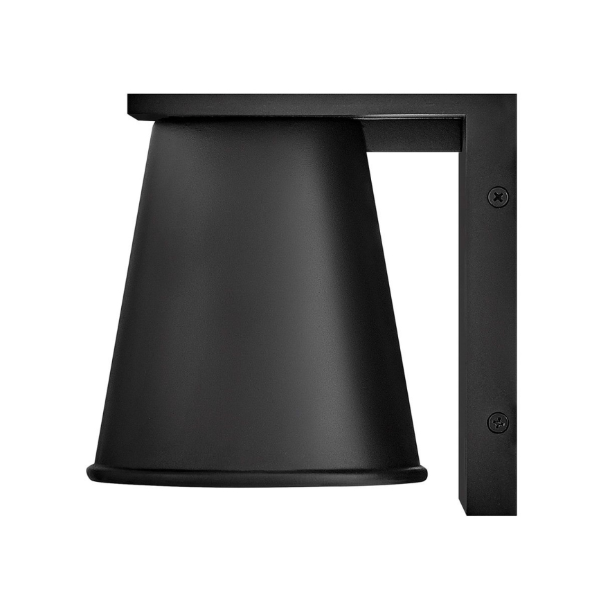 Hinkley - Applique a LED da esterno HANS 1xGU10/8W/230V IP44 nero