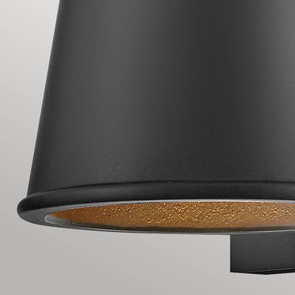 Hinkley - LED-Outdoor-Wandleuchte HANS 1xGU10/8W/230V IP44 schwarz