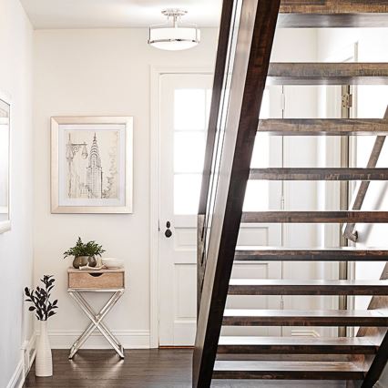 Hinkley - Aufputz-Deckenleuchte HARPER 3xE27/60W/230V glänzender Chrom