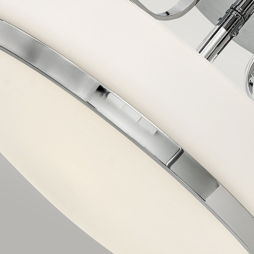 Hinkley - Lampadario a montaggio superficiale HARPER 3xE27/60W/230V Ø 45,6 cm, cromo lucido