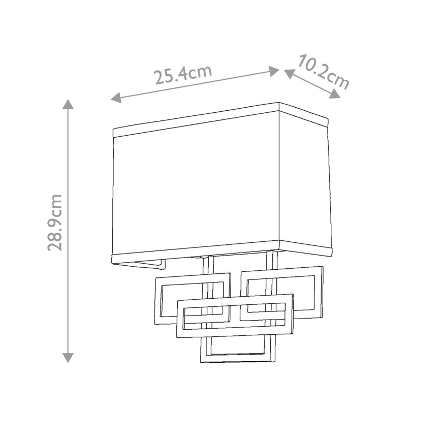 Hinkley - Applique murale LANZA 2xE14/40W/230V bronze