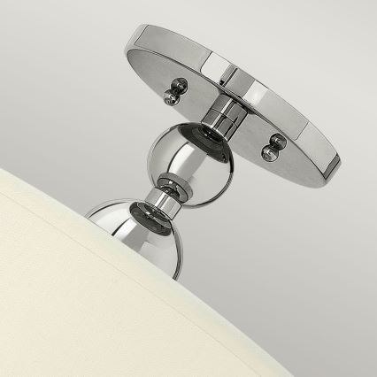 Hinkley - Aufgesetzte Deckenleuchte ZELDA 3xE27/60W/230V, glänzender Chrom