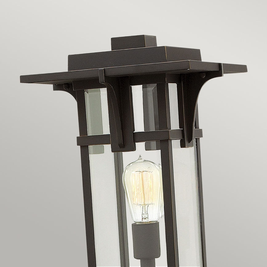 Hinkley - Lampada da esterno MANHATTAN 1xE27/100W/230V IP44 nero