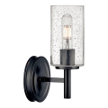 Hinkley - Lampada da parete COLLIER 1xE27/60W/230V nera