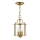 Hinkley - Lampadario a catena GENTRY 3xE14/60W/230V finitura oro