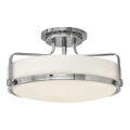Hinkley - Lampadario a montaggio superficiale HARPER 3xE27/60W/230V Ø 45,6 cm, cromo lucido